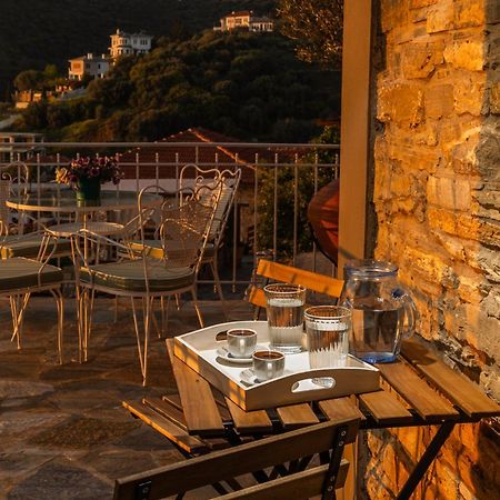 Με Θέα Το Ηλιοβασιλεμα 2 Villa อาฟิสโซส ภายนอก รูปภาพ
