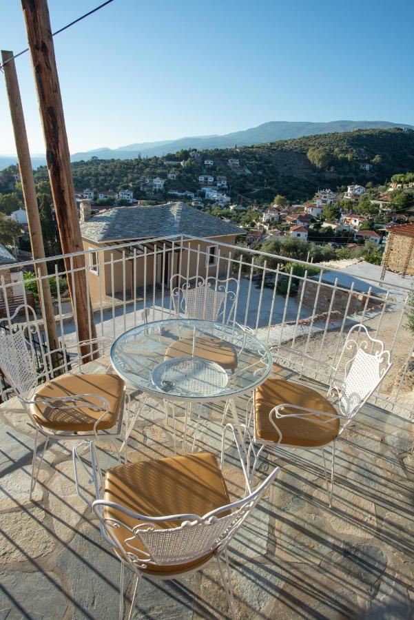 Με Θέα Το Ηλιοβασιλεμα 2 Villa อาฟิสโซส ภายนอก รูปภาพ