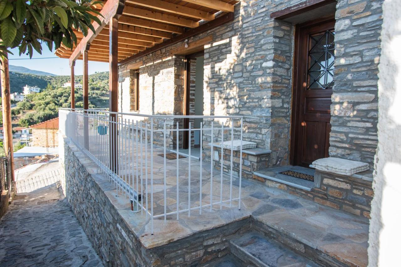 Με Θέα Το Ηλιοβασιλεμα 2 Villa อาฟิสโซส ภายนอก รูปภาพ