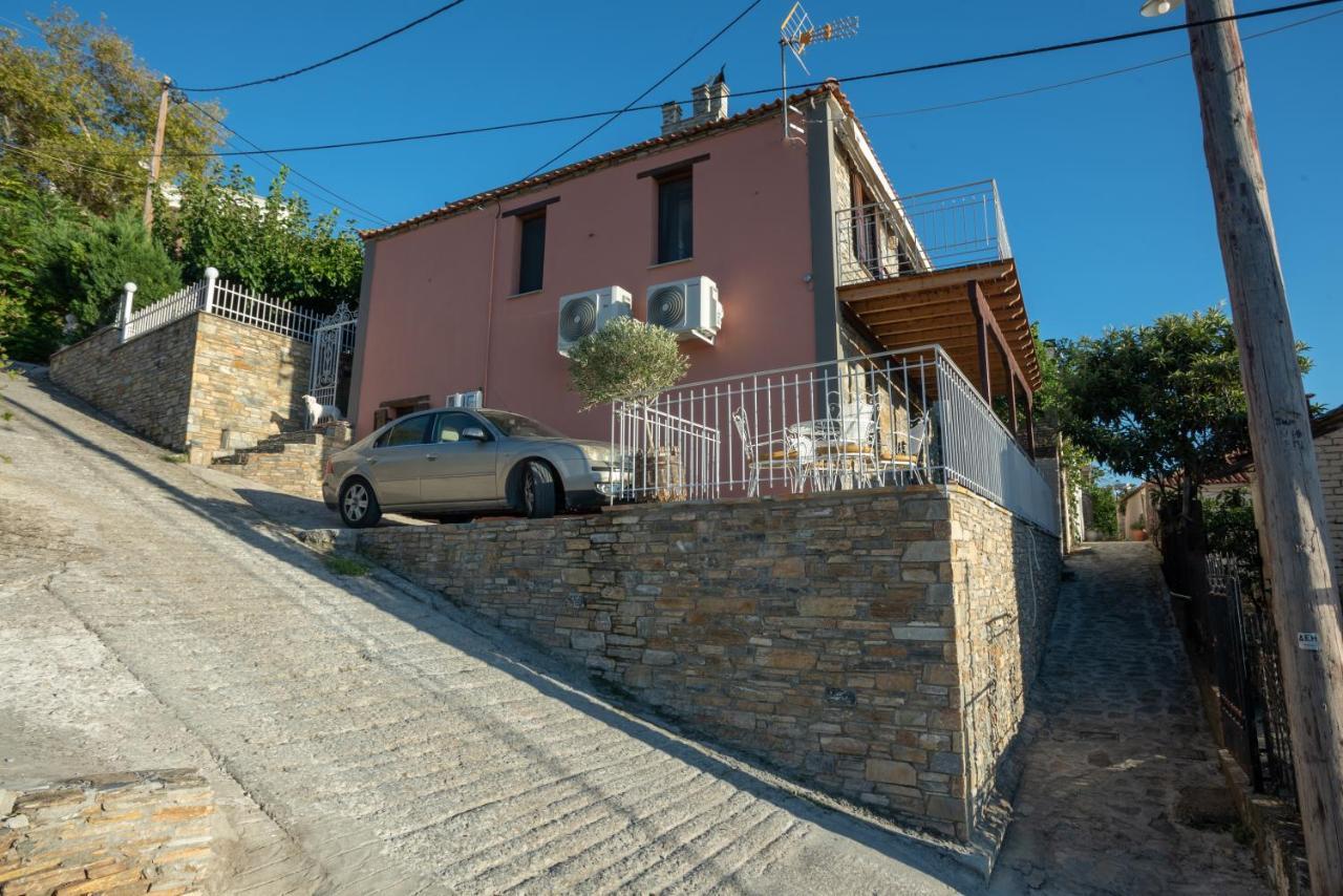 Με Θέα Το Ηλιοβασιλεμα 2 Villa อาฟิสโซส ภายนอก รูปภาพ