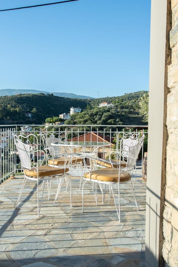 Με Θέα Το Ηλιοβασιλεμα 2 Villa อาฟิสโซส ภายนอก รูปภาพ