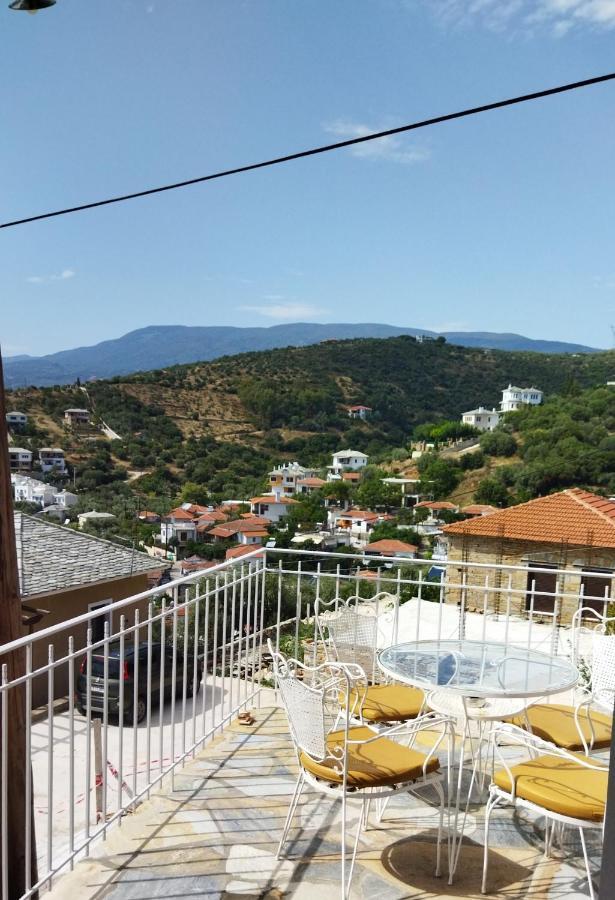 Με Θέα Το Ηλιοβασιλεμα 2 Villa อาฟิสโซส ภายนอก รูปภาพ