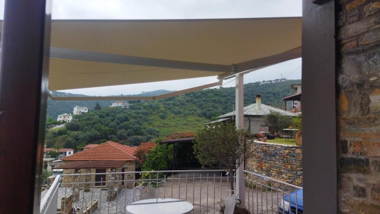 Με Θέα Το Ηλιοβασιλεμα 2 Villa อาฟิสโซส ภายนอก รูปภาพ