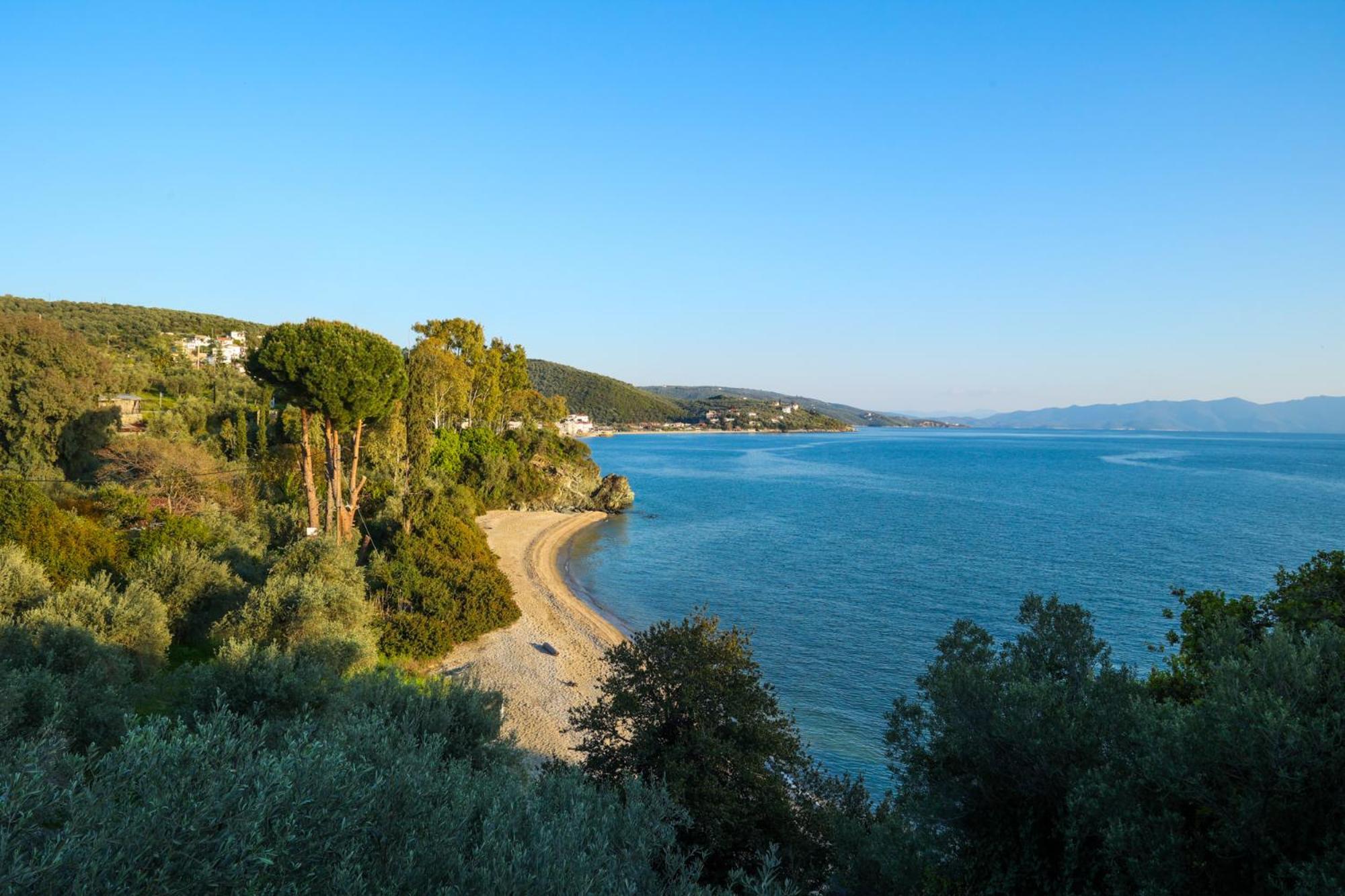 Με Θέα Το Ηλιοβασιλεμα 2 Villa อาฟิสโซส ภายนอก รูปภาพ